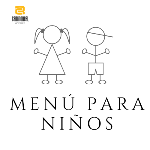 Menú para niños