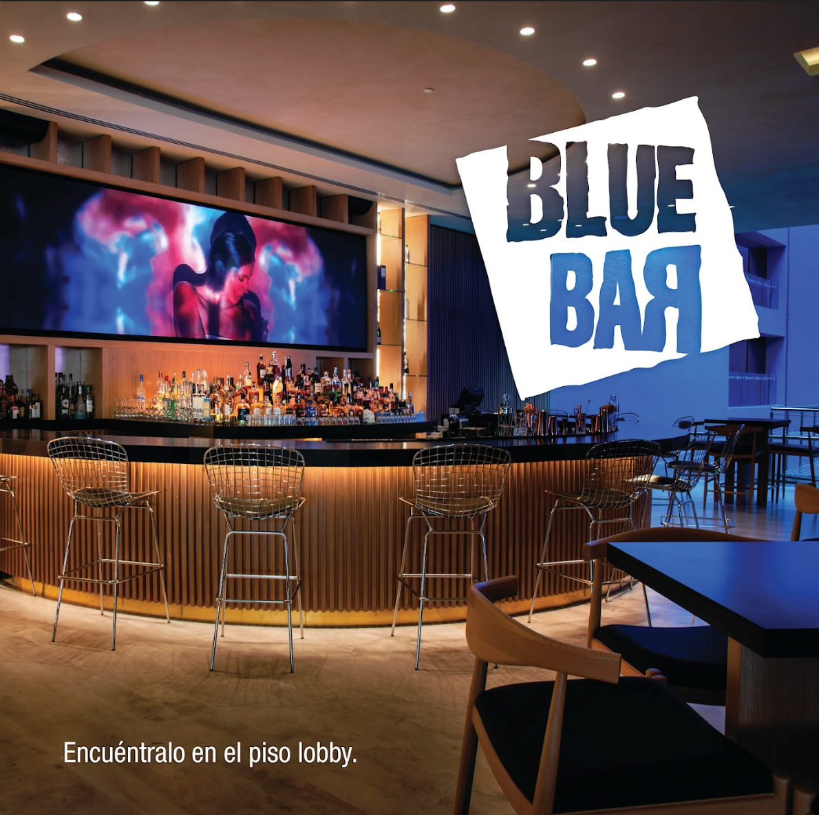 BLUE BAR